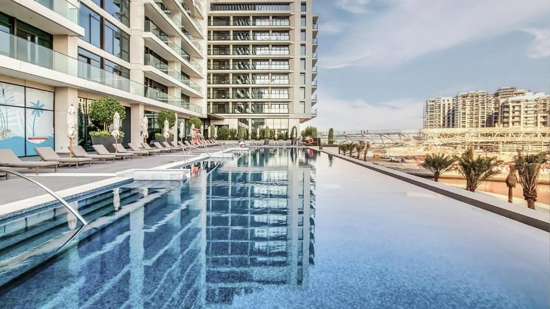 Apartment Elite Lux Holiday Homes - Dubai Creek Oasis: 2Br Luxe W Burj View